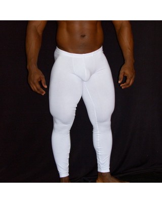 men Underworks cotton Spandex  Compression pants, front view