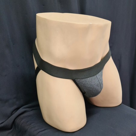 Jockstrap Black Dark Grey