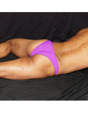 bulge sexy bikini hombre color lila intenso