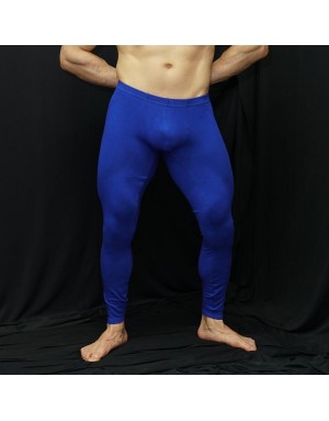 Blue Spandex tight Pant Size XL