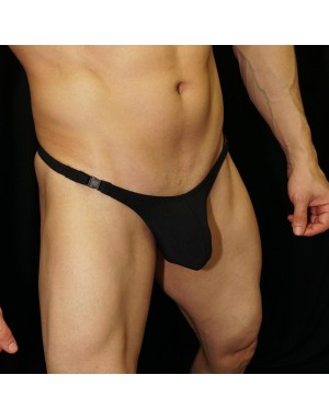Tanga Hebilla Negra