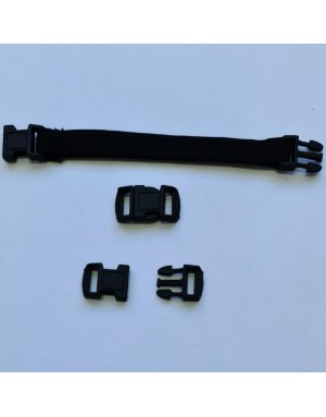 Cock Ring Lycra Black Buckle