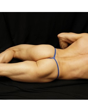RIB Tanga Encaje Azulino