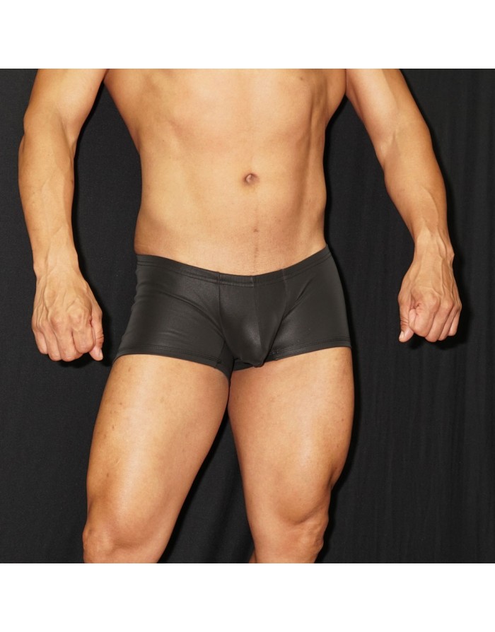 Boxer para hombre hecho de eco-cuero