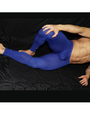 Bulgetastic tights blue color