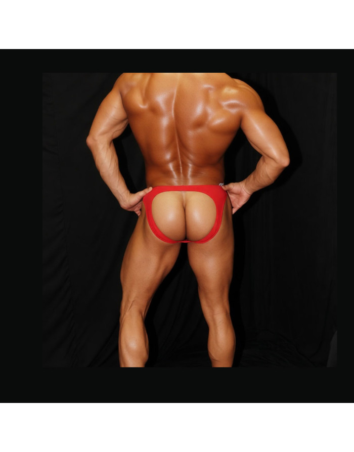 Venta online de protector tipo bikini con efecto levantaglúteos, Rojo