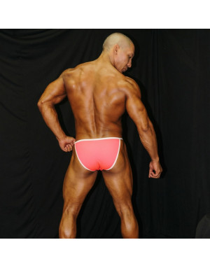 Bikini CREY Neon Pink White