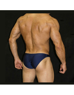 Venta en linea de bikini slip sunga para hombre azul marino