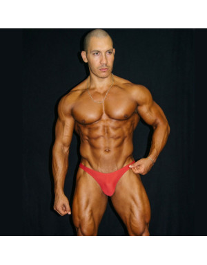 venta en linea de bikini hombre color rojo