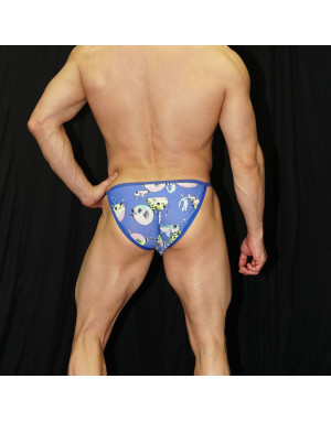 CREY swimwear print marine theme