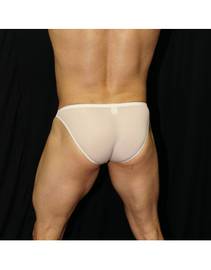 Venta en linea a precios seductores de Bikinis para Hombre textura sedosa color Crema